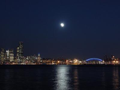 Eclipse over Seattle