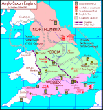 Anglo-Saxon England 830AD