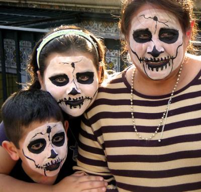 Family Portrait on the Day of the Dead