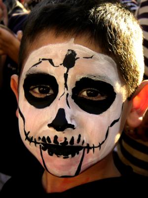 Celebrant on the Day of the Dead