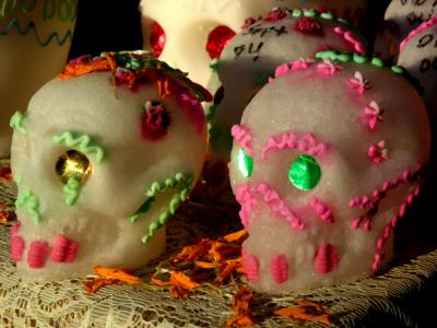 The Dead are Offered Sugar Skulls