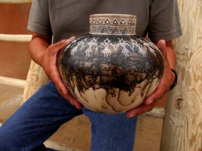 Horse-Hair Pottery