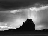 Rain Over Shiprock