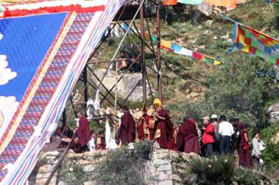 Shoton Festival Tibet