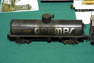 Chris Zygmont's On3 Gramps Tank Car