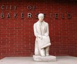 Statue of Colonel Baker, founder of Bakersfield