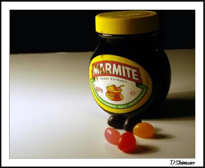 Marmite goes well with ...