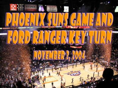 Phoenix Suns - Atlanta Hawks Home Opener, November 3, 2004