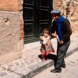Old Man Little Girl Sicily