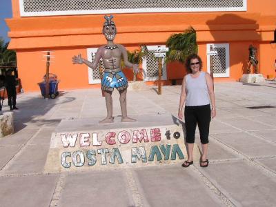 Welcome to Costa Maya.JPG