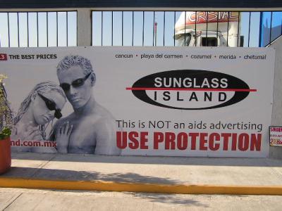 Sunglass Ad in Cozumel.JPG