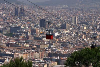 Cityscape from Montjuic