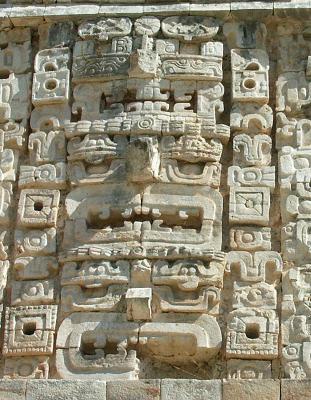 Intricate Maya relief workmanship