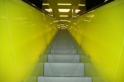 Chartreuse Escalator