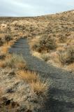 Gravel Path in Desert