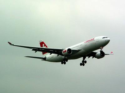 Swiss A330 Final Approach