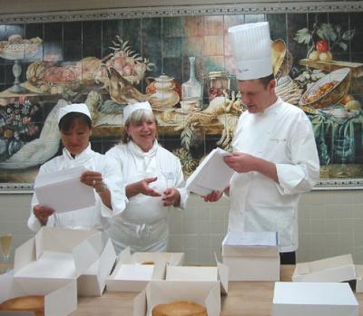 Certificates presented by Chef Bellet