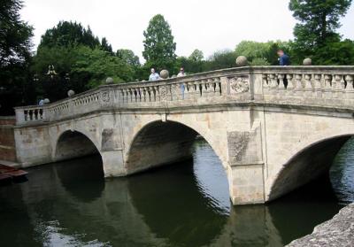 The bridge from the Scholars Garden
