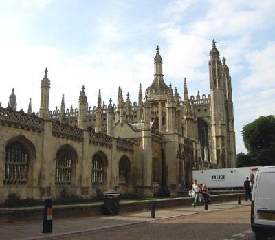 Kings College--view from Kings Parade