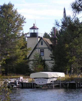 Bette Grisse Light Station - private, Lake Superior