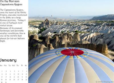 Hot Air Ballooning over Cappadocia Region