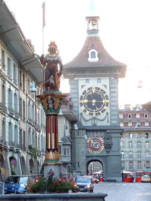 Sculpture of Bear at Zytgloggeturm, Bern