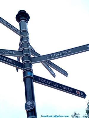 Signpost Near Chinatown