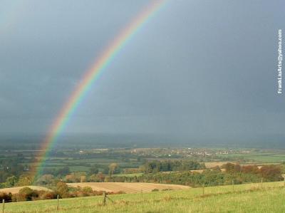 Rainbow at White Horse Hill