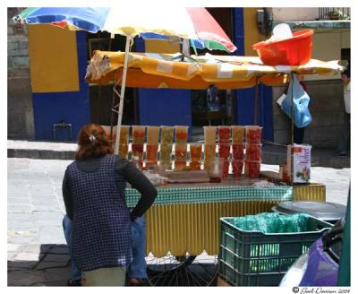 Guanajuato: fruit seller