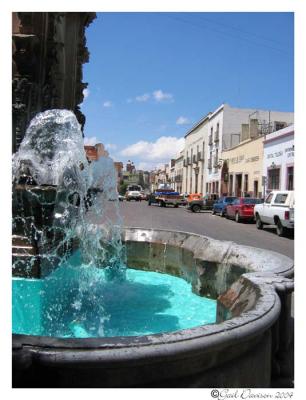 Zacatecas: fountain
