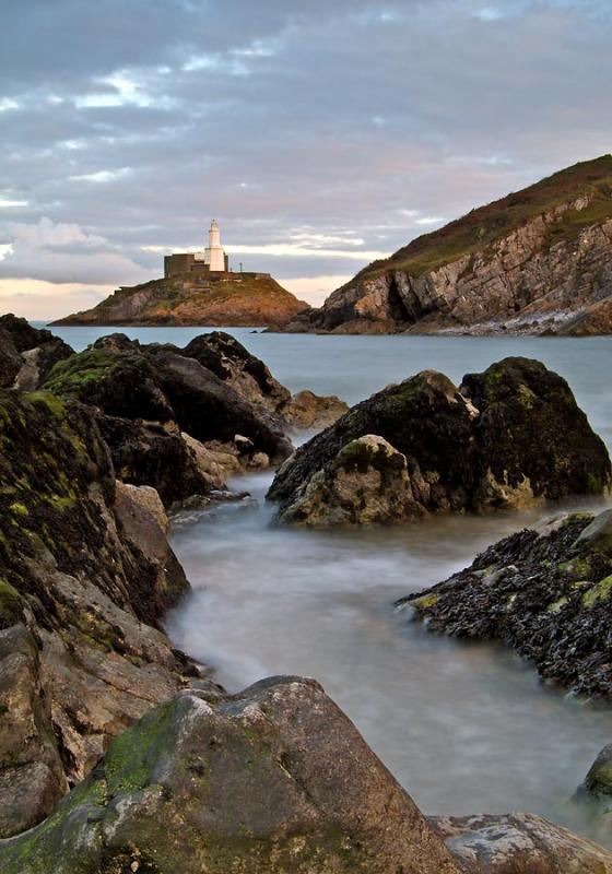 Mumbles Lighthouse from the Pier