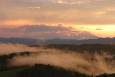 North Carolina Blue Ridge Mountains (this early morning shot near Boone, NC)