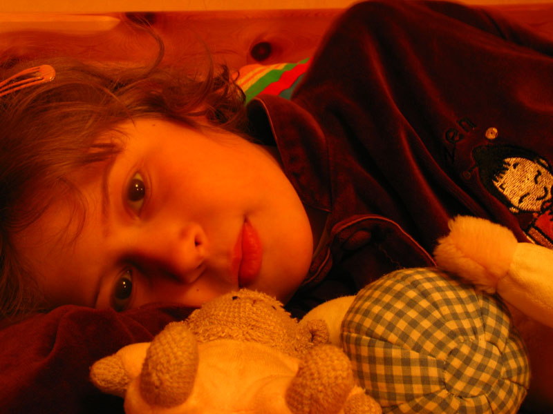 15/03/05 - Avec ses nounours