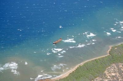 45C-19 One of Lanai's Shipwrecks