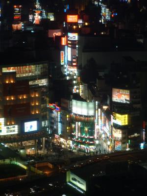 Nightime View of Shinjuku