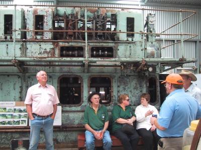 One big engine. (Check out the top end.0