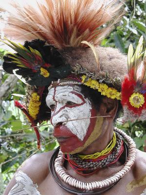 Huli Tribesman