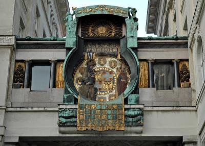 Vienna, Ankeruhr (Anchor clock)