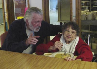 My mother & me. She was  98 when this photo was taken. She lived to be 100