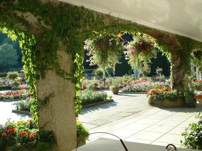 Italian garden-Butchart Gardens