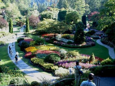 Sunken garden-Butchart Gardens