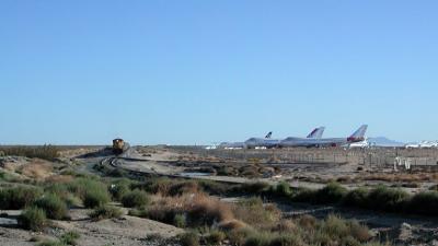 Desert airport