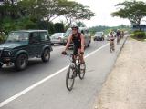 after Ulu Tiram - traffic got heavier