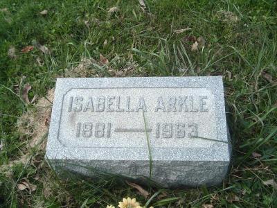 lw_12 - Isabella Arkle - Sister to Alice (Arkle) Babb - Never Married