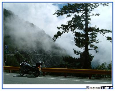 Taroko Gorge, is known for its sheer marble cliffs, deep gorges, and winding tunnels.