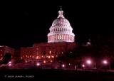 The US Capitol Building (at night)