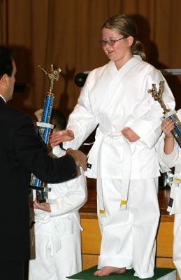 Taylor First in Pattern and Sparring