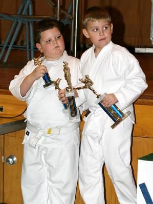 Justin Earns Two Trophies