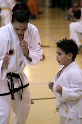 First Sparring Match 3