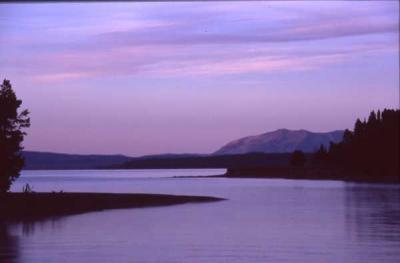 Yellowstone Lake near Fishing Bridge